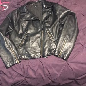 Leather jacket